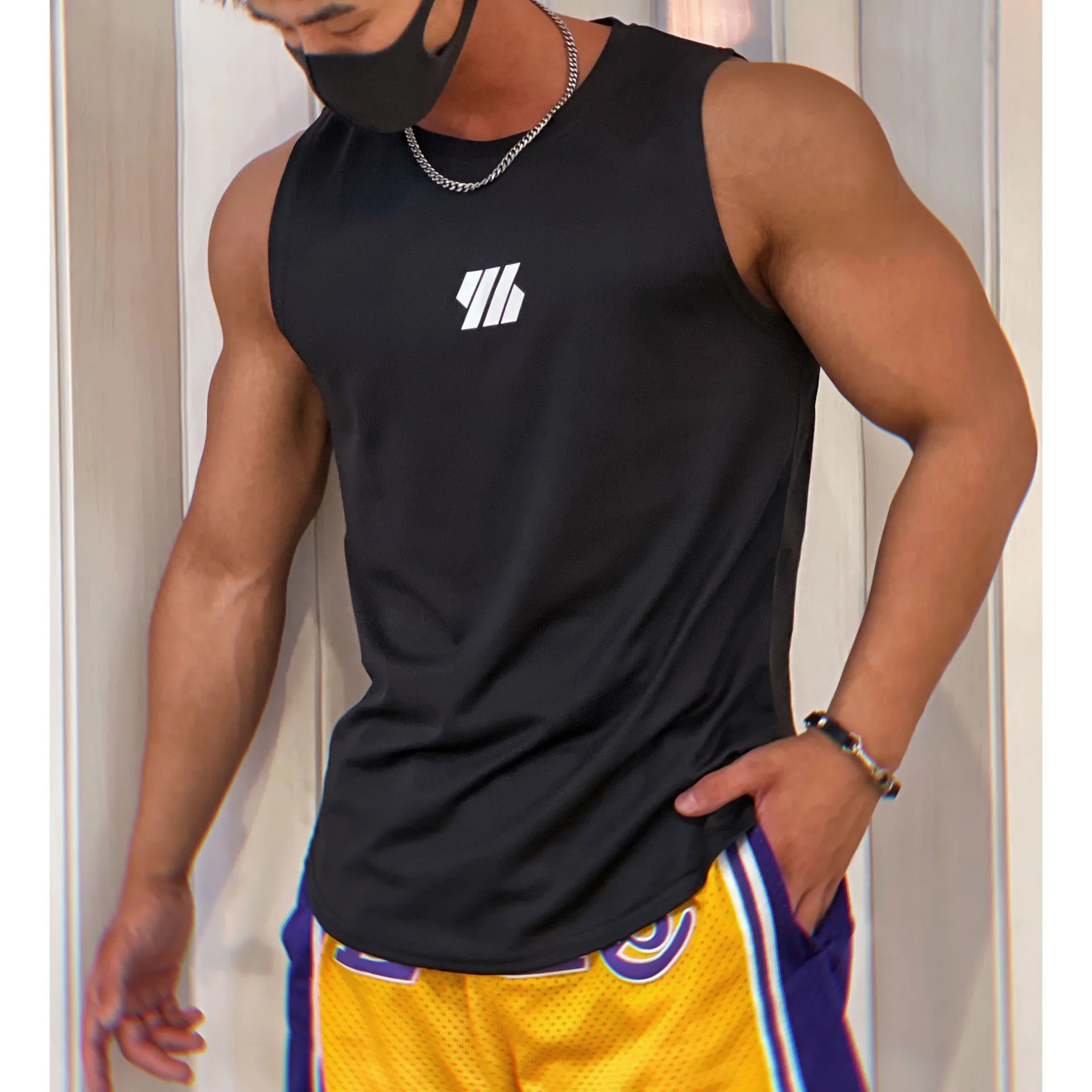 Men’s Mesh Fitness Tank Top