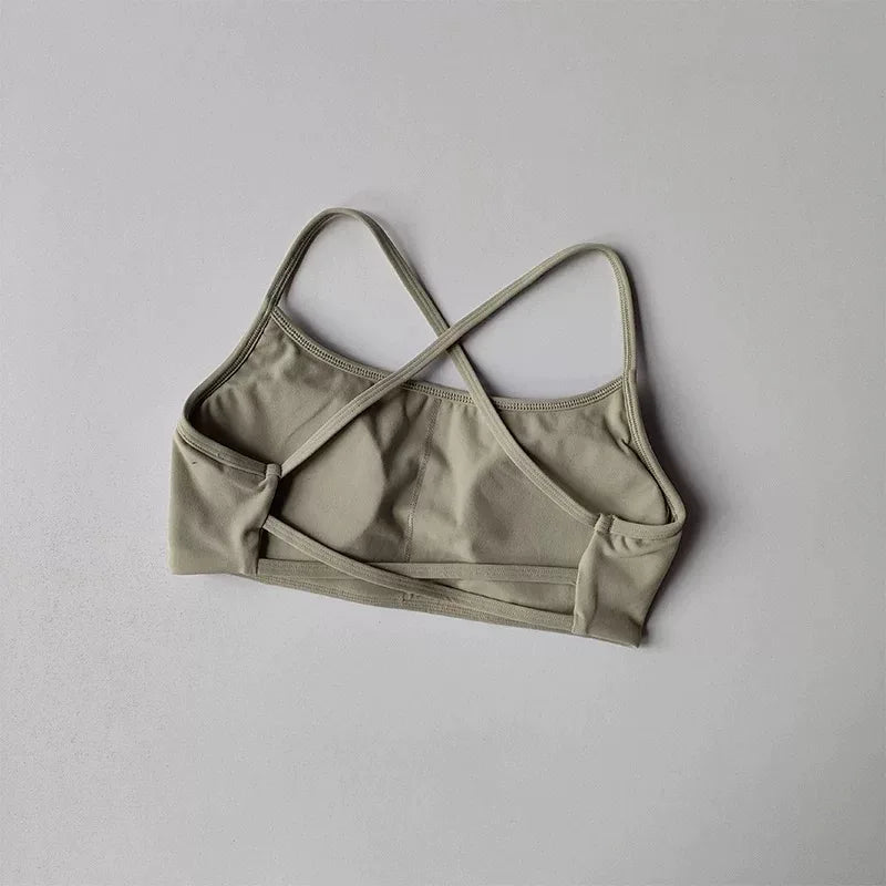 Cross Back Sports Bra