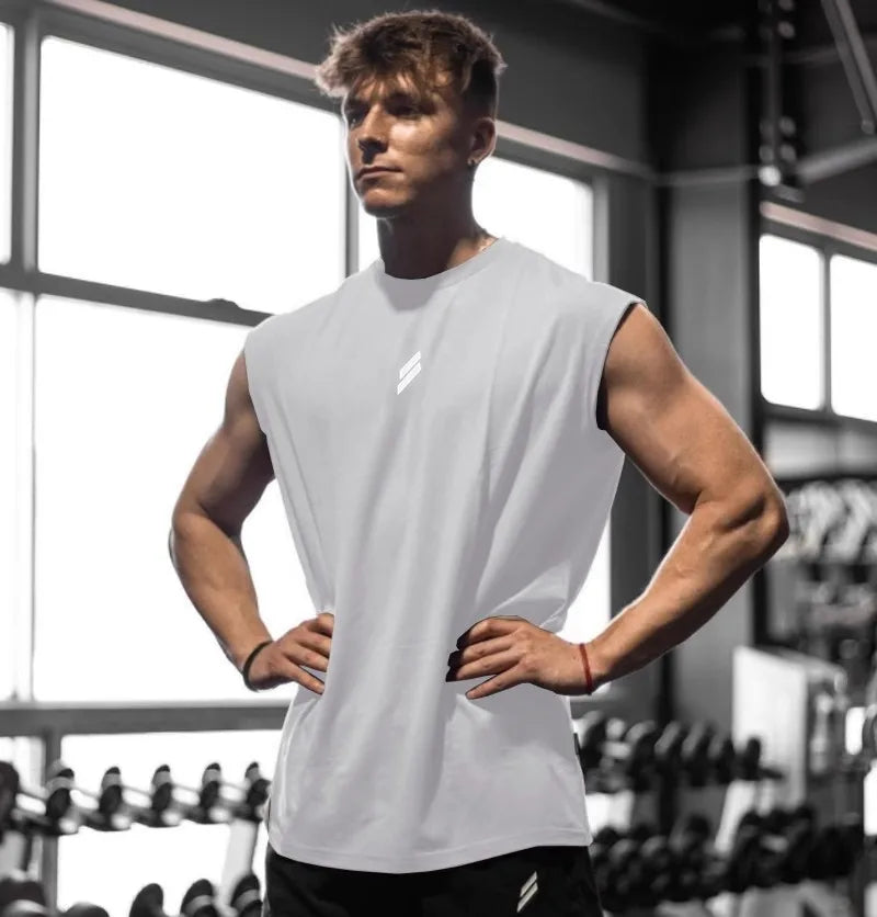 Men’s Sleeveless Quick-Dry Fitness Tank