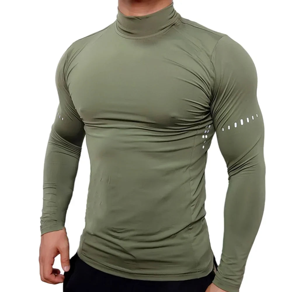 T Shirt Men's Long Sleeve Compression