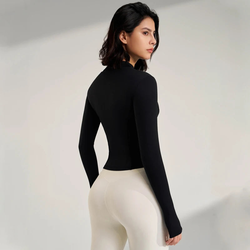Full Zip Long Sleeve Yoga