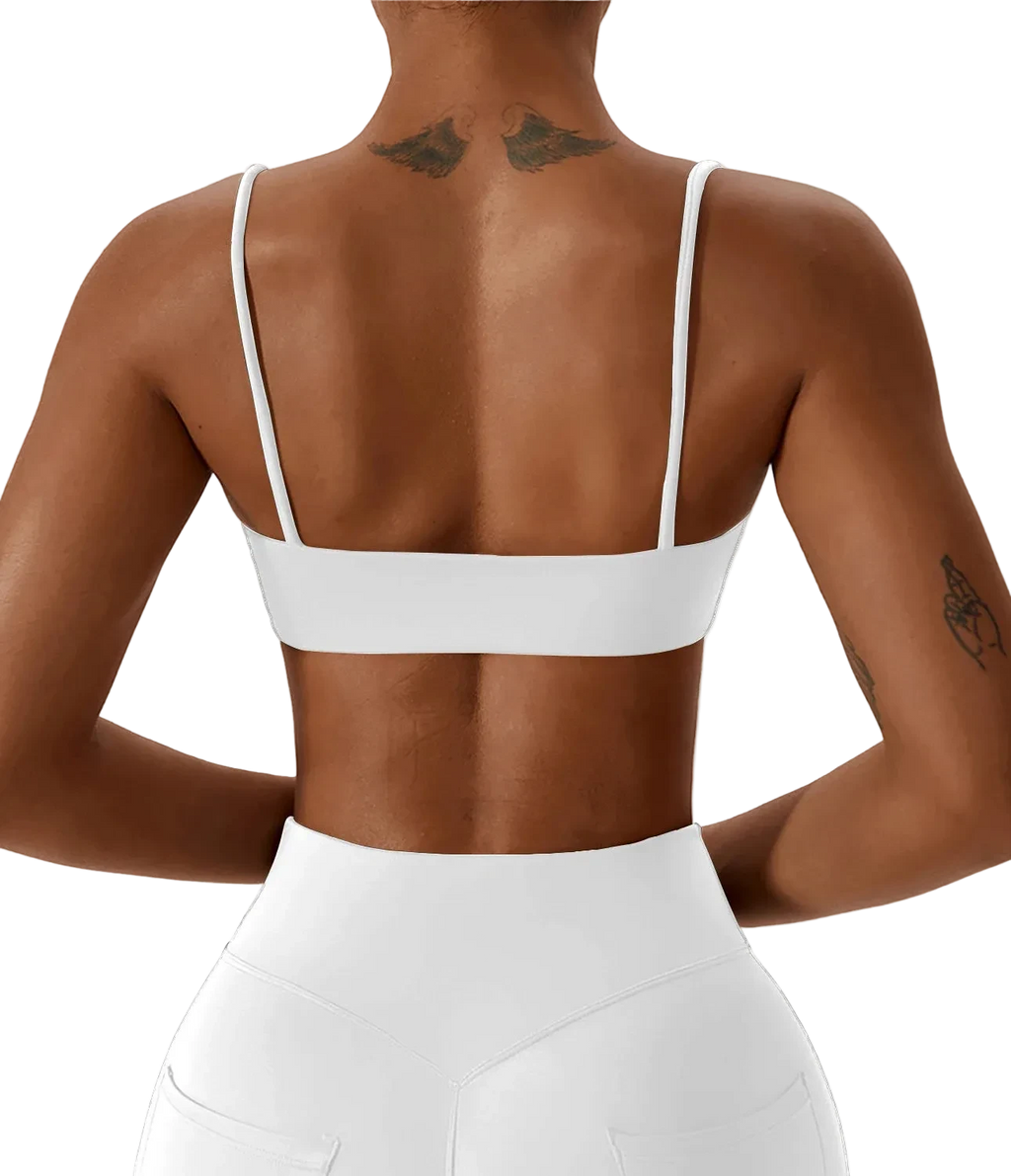 Sports Bra Super Soft Cross-Back Gym Top