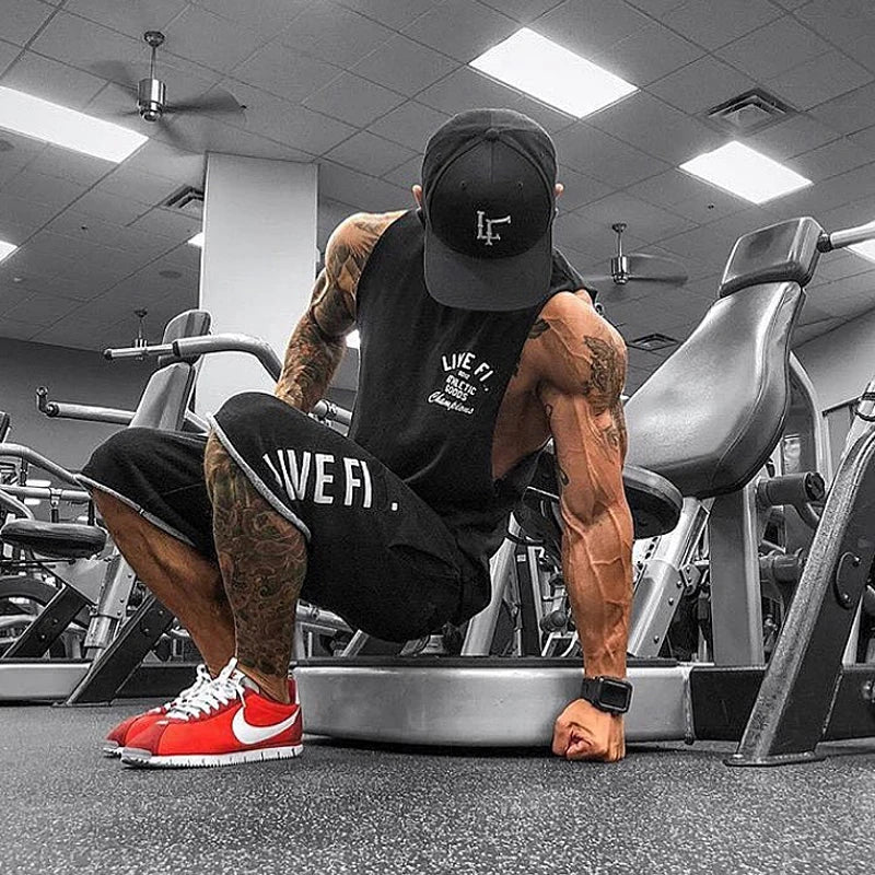 Men’s Cotton Bodybuilding Tank