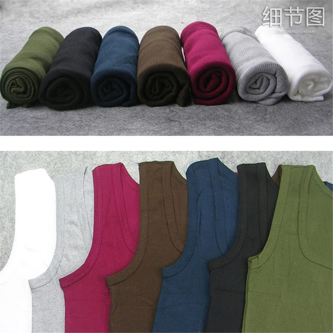 Men’s Pure Cotton Tight Vest