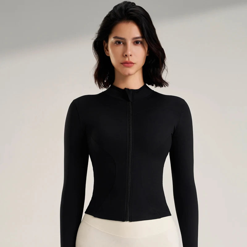 Full Zip Long Sleeve Yoga