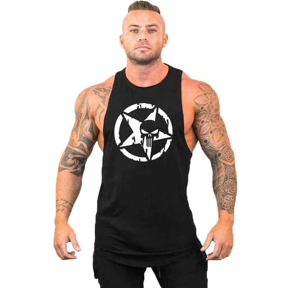 Men’s Sleeveless Cotton Vest