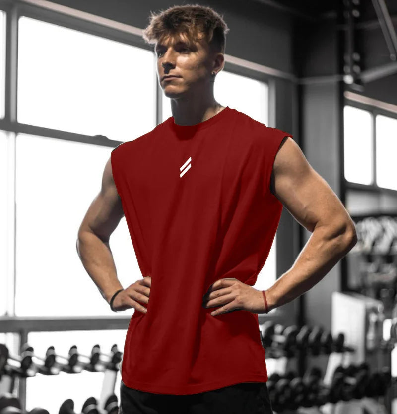 Men’s Sleeveless Quick-Dry Fitness Tank