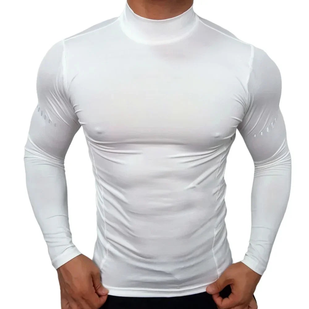 T Shirt Men's Long Sleeve Compression