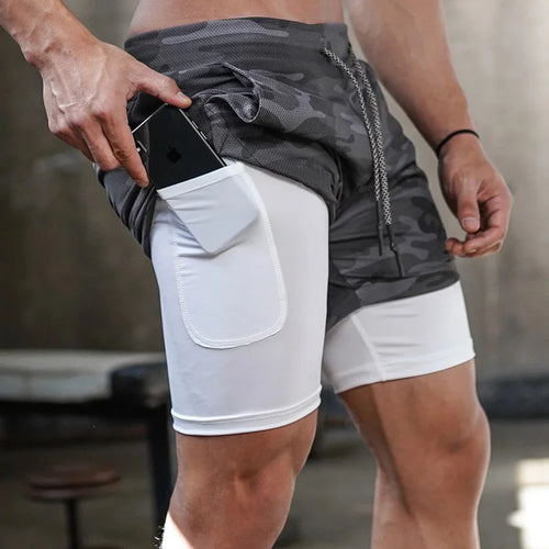 2-in-1 Running & Gym Shorts