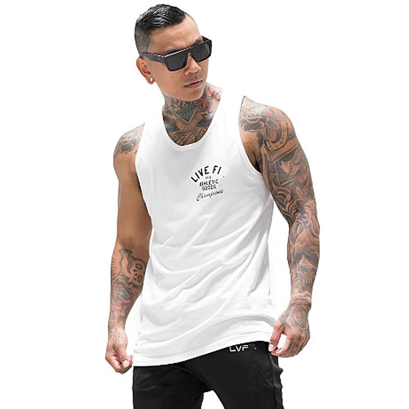 Men’s Cotton Bodybuilding Tank