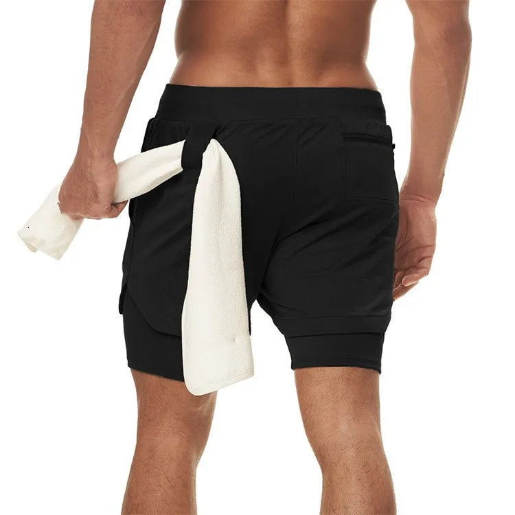 2-in-1 Running & Gym Shorts