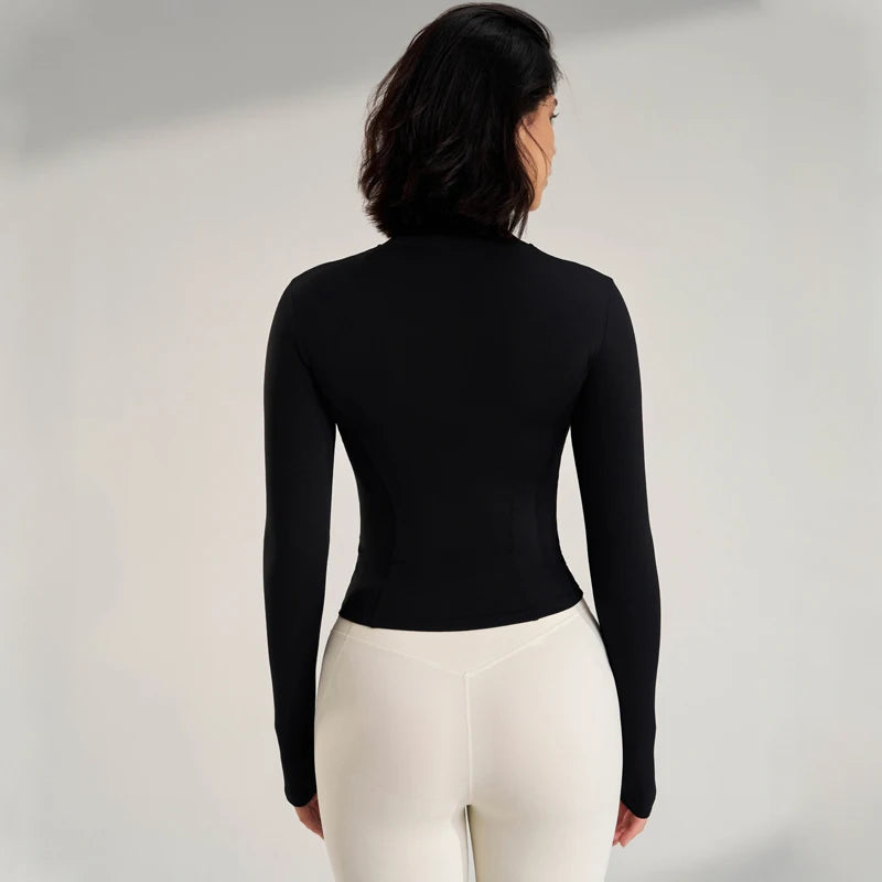 Full Zip Long Sleeve Yoga
