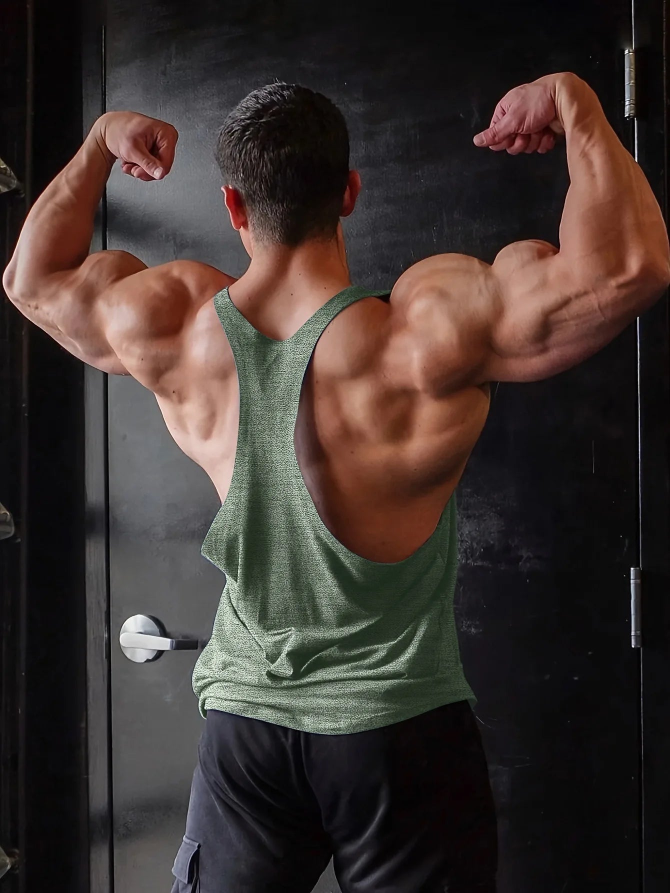 Men’s Printed Fitness Vest